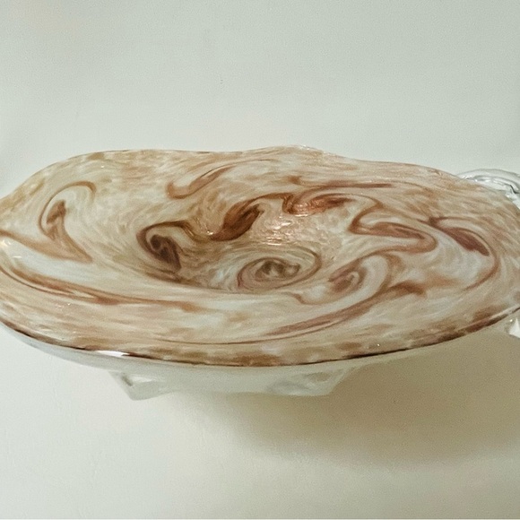 Murano Art Glass Bowl Diameter 10 Inches - Picture 11 of 11
